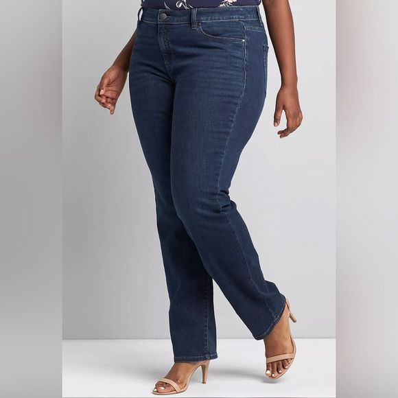 Signature Fit Straight- Brand New Size 24 (Mid Rise) - Picture 1 of 3